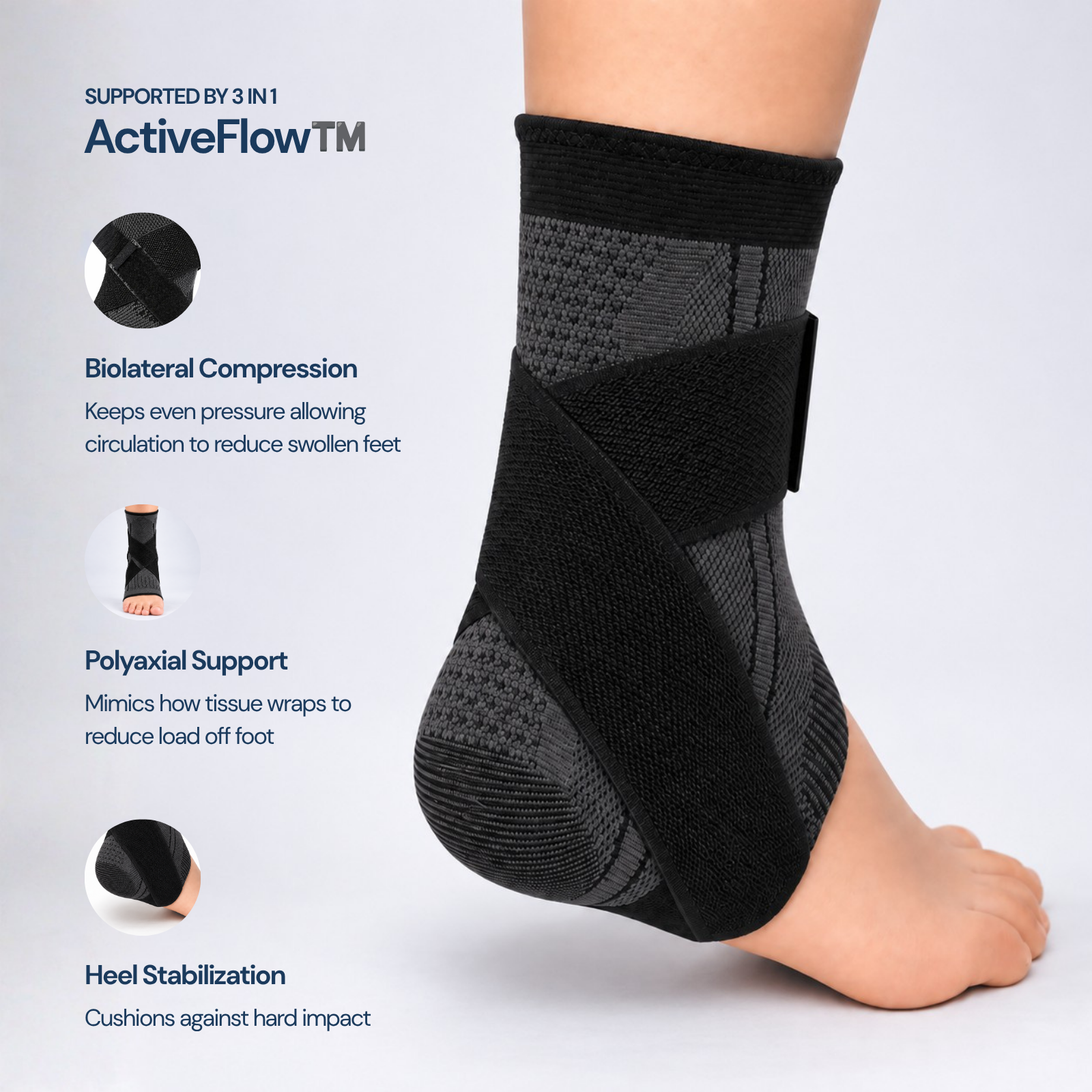 Ankle & Heel Compression Sleeve